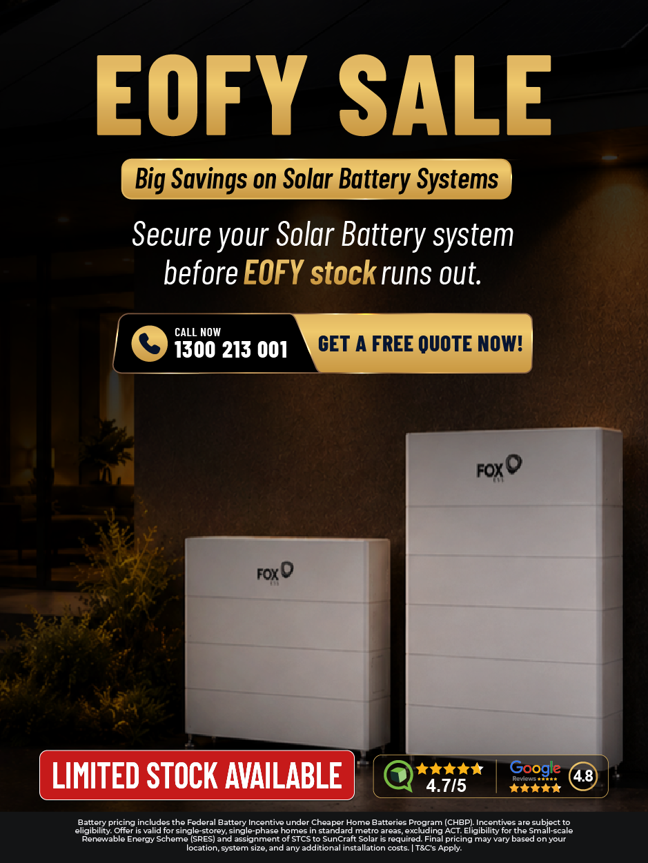 Solar panel system mobile banner