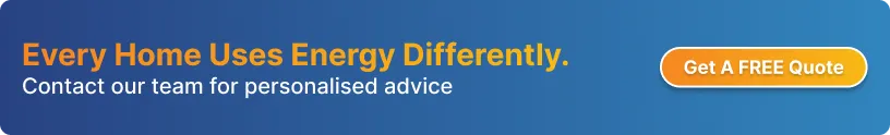 all-to-action banner offering personalized solar battery advice and free quote for homes with different energy needs